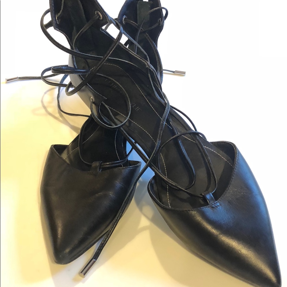 Kendall + Kylee tie up flats.